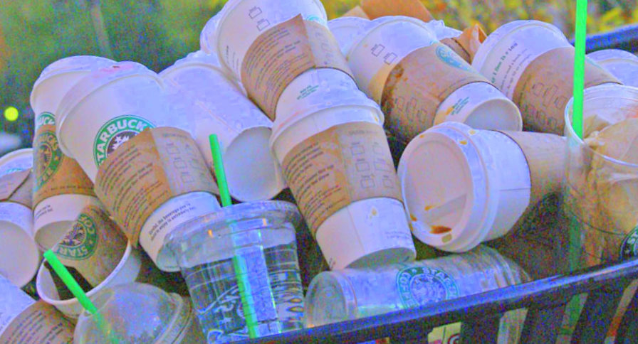 Empty Starbucks