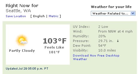 Hottest. Day. Ever.